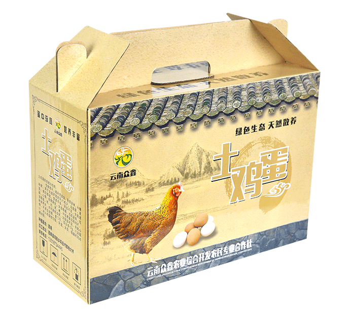土鸡蛋纸质精品包装盒